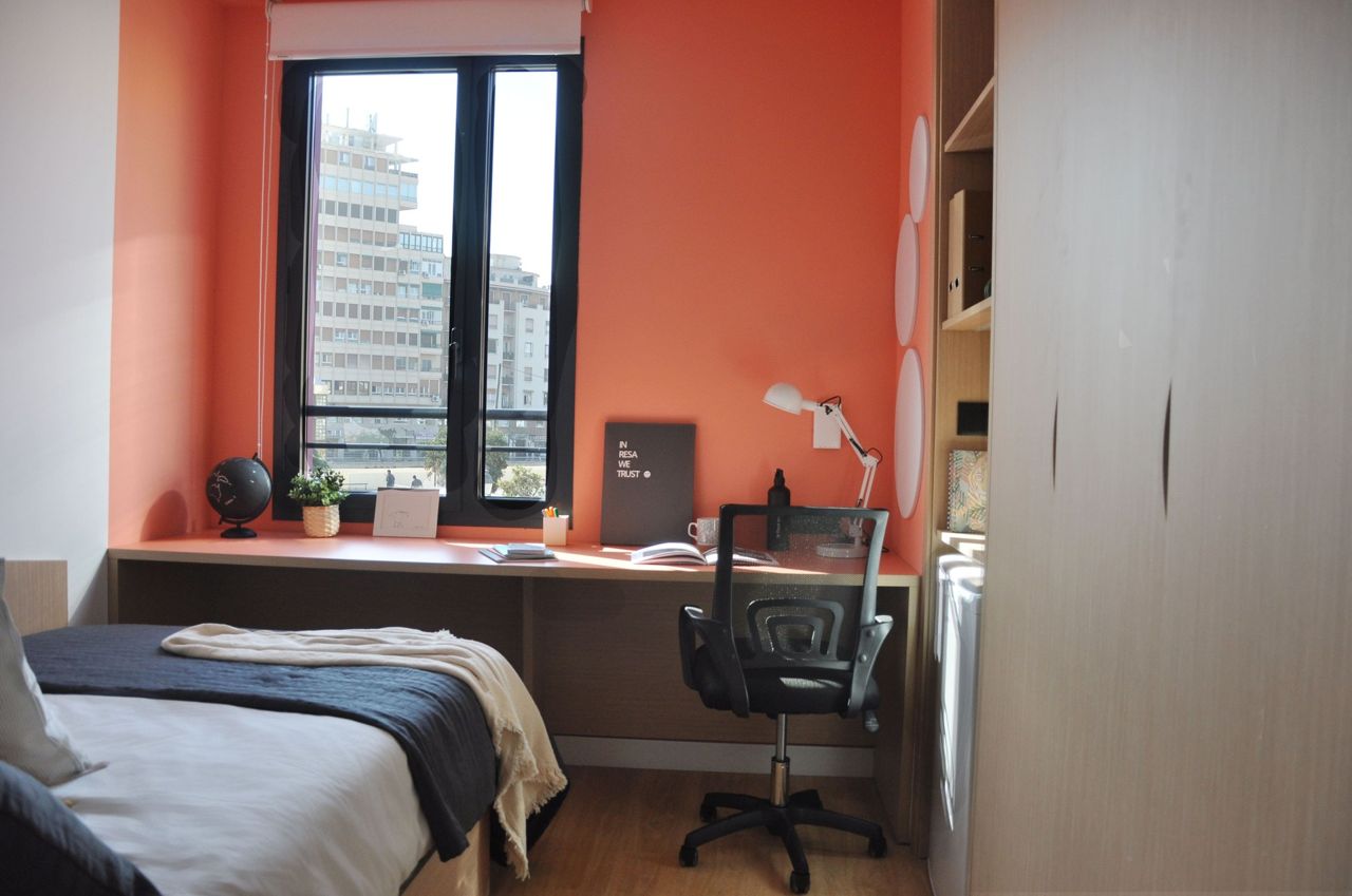 Vista de Residencia Universitaria Resa Málaga Centro