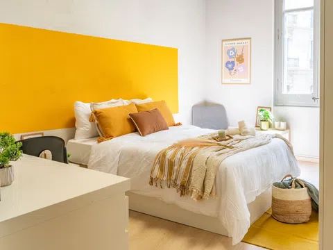 Habitación en Room in Calle de Sant Pere Més Alt - alojamiento en Calle de Sant Pere Més Alt, Sant Pere - Santa Caterina i la Ribera, Barcelona