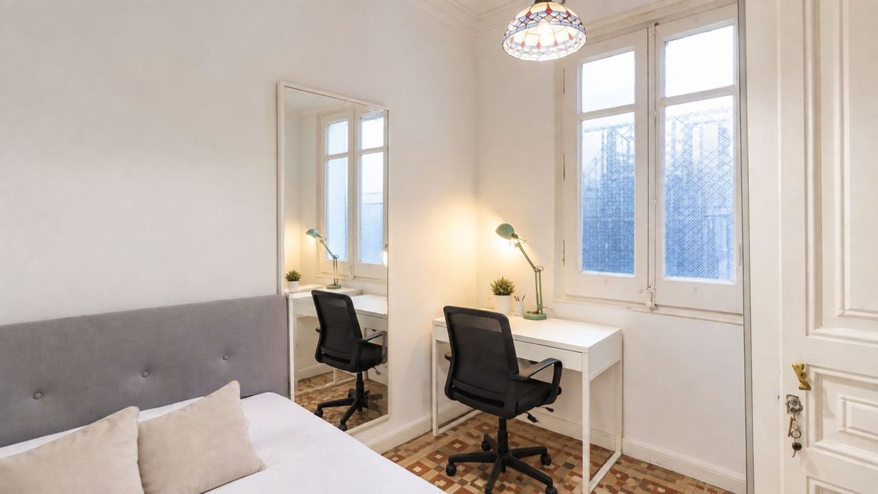 Habitación en La Dreta de l'Eixample - alojamiento en La Dreta de l'Eixample