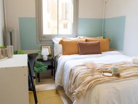 Habitación en Room in Calle de Sant Pere Més Alt - alojamiento en Calle de Sant Pere Més Alt, Sant Pere - Santa Caterina i la Ribera, Barcelona