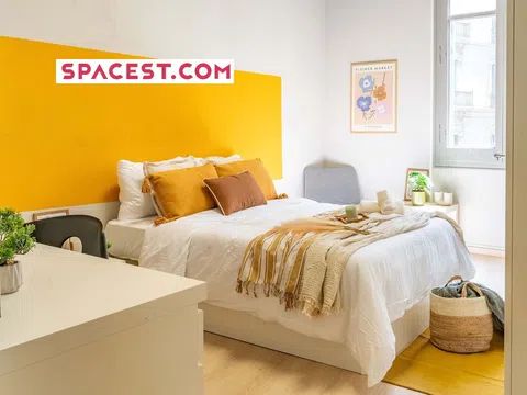 Habitación en Room in Calle de Sant Pere Més Alt - alojamiento en Calle de Sant Pere Més Alt, 2, Sant Pere - Santa Caterina i la Ribera, Barcelona