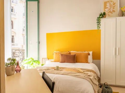 Habitación en Room in Calle de Sant Pere Més Alt - alojamiento en Calle de Sant Pere Més Alt, Sant Pere - Santa Caterina i la Ribera, Barcelona
