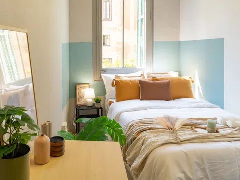 Habitación en Room in Calle de Sant Pere Més Alt - alojamiento en Calle de Sant Pere Més Alt, Sant Pere - Santa Caterina i la Ribera, Barcelona