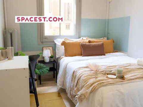 Habitación en Room in Calle de Sant Pere Més Alt - alojamiento en Calle de Sant Pere Més Alt, 2, Sant Pere - Santa Caterina i la Ribera, Barcelona