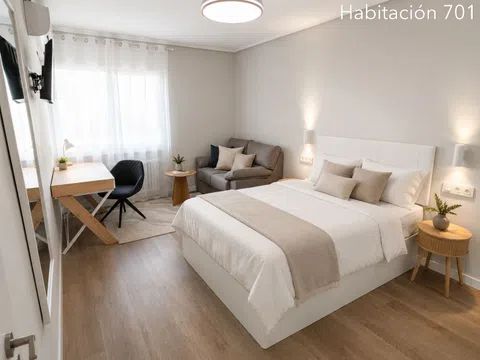 Habitación en Avenida de José Anselmo Clavé, 55, Doctor Cerrada, Zaragoza - alojamiento para estudiantes en Room in Avenida de José Anselmo Clavé, 55, Doctor Cerrada, Zaragoza