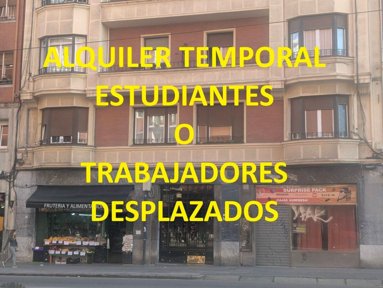 Piso en Calle Autonomia, 59, Basurtu, Bilbao - alojamiento en Basurtu