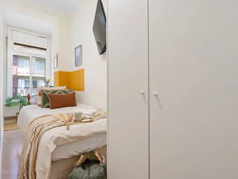 Habitación en Room in Calle de Buenos Aires - alojamiento en Calle de Buenos Aires, L'Antiga Esquerra de l'Eixample, Barcelona