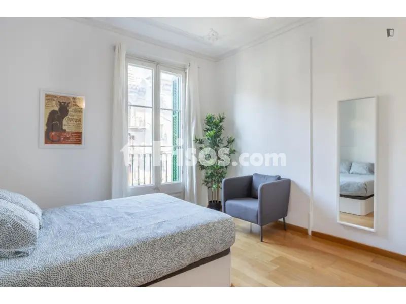 Habitación en La Dreta de l'Eixample - alojamiento para estudiantes en La Dreta de l'Eixample (Distrito Eixample. Barcelona Capital)